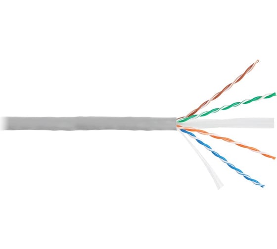 Кабель NIKOMAX U/UTP 4 пары, категория 6, светло-серый, 305м NKL 4140C-GY 1