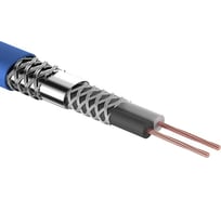 Микрофонный кабель REXANT КММ 2х0,25 мм2, d6,8 мм, синий, бухта 100 м 01-6028