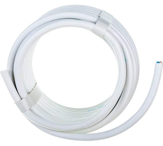 Провод REXANT ПВС 2x1,5 мм2, белый, 5 м, ГОСТ 7399-97 01-8035-5