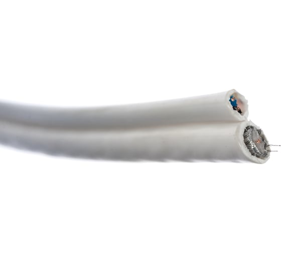 Кабель REXANT ККСВ-В+4х0,5 мм бухта 100 м белый 01-4021
