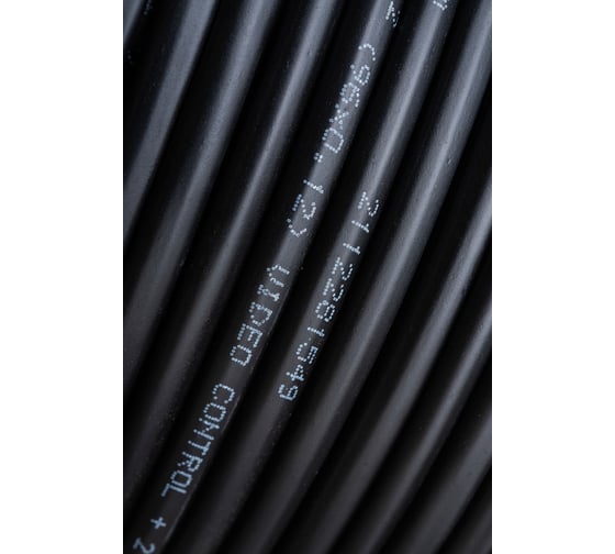 Кабель PROCONNECT КВК-П-2 +2x0,50 мм² Cu/CCA 96 черный бухта 200 м 01-4215