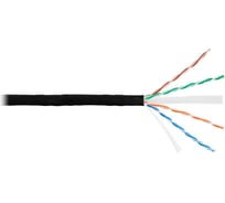 Кабель NIKOMAX U/UTP 4 пары, категория 6, черный, 305м NKL 4140C-BK
