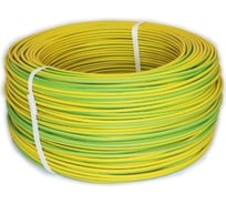 Провод монтажный МГШВ ПРОВОДНИК 1x0.75 мм2 Зелено-желтый 5м OZ480189L5