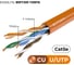 Кабель витая пара NETRON U/UTP Cat 5e ZH нг(А)-HF 4x2x0,52 325178 2
