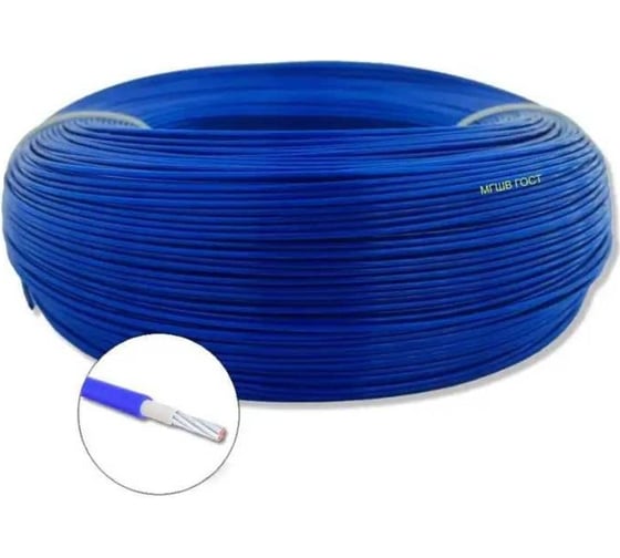 Провод монтажный МГШВ ПРОВОДНИК 1x2.5 мм2 Синий 20м OZ480160L20