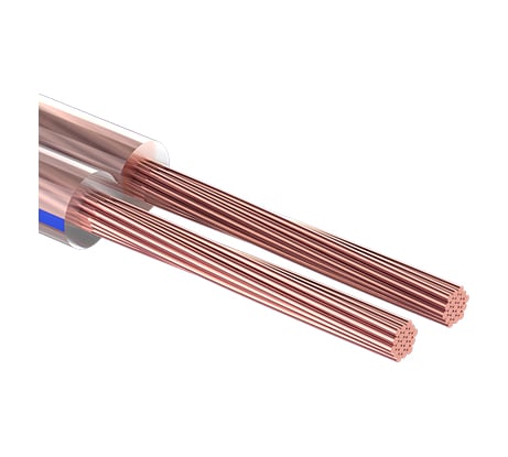 Кабель акустический PROCONNECT 2х4 мм2, прозрачный BLUELINE, 100 м 01-6209-6