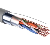 Кабель PROconnect витая пара FTP 4PR 24AWG, CAT5e бухта 305 м 01-0152