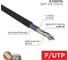 Кабель витая пара PROCONNECT FTP 4PR 24AWG PE CAT5e внешний черный 305 м 01-0154 2