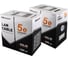 Кабель витая пара PROCONNECT FTP 4PR 24AWG, CCA, CAT5e, PVC, внутренний, серый, 305 м 01-0142-3 5