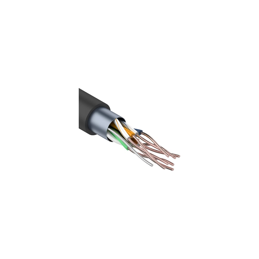 Кабель витая пара PROconnect FTP 4PR 24AWG cat5e, 305 м