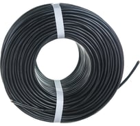 Кабель REXANT UTP 4PR 24AWG, CU, CAT5e, 100 МГц, PE, черный, OUTDOOR, бухта 100 м 01-0045-100