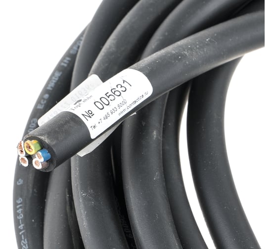 Силовой гибкий кабель H07RN-F 5x2,5 Top Cable XTREM 10 метров арт.3005002M
