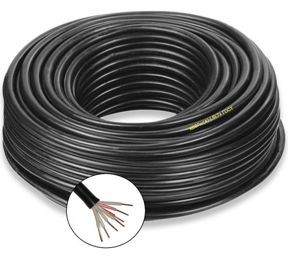 Кабель контрольный ПРОВОДНИК КВВГнг(A)-LSLTx 5x1.5 мм2 5м OZ1850L5 1