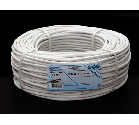 Провод ПВС 2x1,5 ГОСТ (30 м) ООО "НПО КАБЕЛЬ-С" НФ-00002426