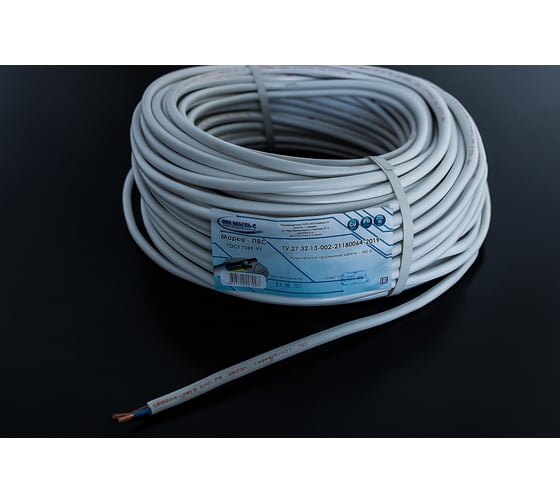 Провод ПВС 2x4 ГОСТ (100 м) ООО "НПО КАБЕЛЬ-С" НФ-00001198 1