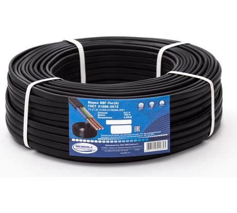 Кабель ВВГ-Пнг(А)-LS 2x1,5 ГОСТ 31996-2012 (50 м) ООО "НПО КАБЕЛЬ-С" НФ-00001773