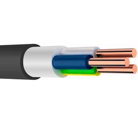 Кабель Конкорд ВВГнг(А)-LS 3х6,0-0,66 (100 м) 225