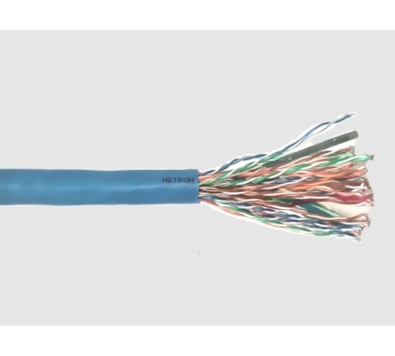 Кабель витая пара U/UTP Netron Cat5e ZH нг(А)-HF (LSZH) 10x2х0,52 2502053