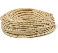 Двухжильный провод Interior Electric ПВХ, сечение 2*2,5 цвет слоновая кость ПРВ2.25.03.30.СЛ