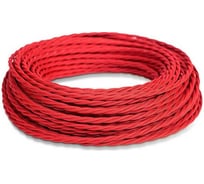 Витой провод МЕЗОНИНЪ ПВХ 2х2,5, цвет - красный GE70142-06