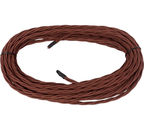 Провод МЕЗОНИНЪ монтажный витой ПВХ 3х1,5мм, цвет - коричневый GE70113-04