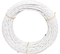 Провод МЕЗОНИНЪ витой ПВХ 3х1,5, цвет - белый GE70151-01