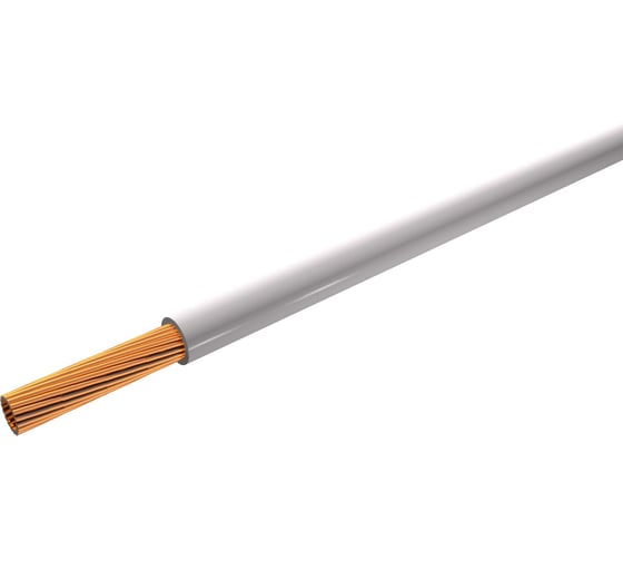 Провод iTOK пугвнг(а)-ls 1x2,5, гост, белый, 100 метров i-KPP-PUGVNG-LS-125-100-WHITE