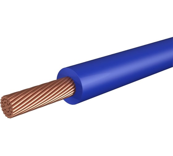 Провод iTOK пугвнг(а)-ls 1x4,0, гост, синий, 100 метров i-KPP-PUGVNG-LS-140-100-BLUE
