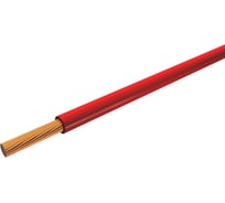 Провод iTOK пугвнг(а)-ls 1x6,0, гост, красный, 100 метров i-KPP-PUGVNG-LS-160-100-RED