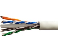 Сетевой интернет кабель витая пара SUPRLAN медный Six U/UTP Cat.6 4x2xAWG23 Cu LSZH нг/А/-HF внутренний 305м 01-1030