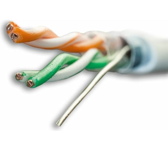 Кабель SUPRLAN Standard FTP Cat.5e 2x2xAWG24 Cu PVC Indoor 500м 01-0914