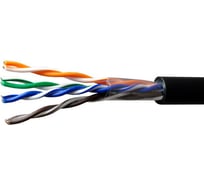 Кабель SUPRLAN Long Ethernet UTP Cat.5e 4x2x0,64 Cu PE Outdoor 500м 01-0345