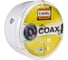 Коаксиальный кабель CAVEL SAT 50 M 250м, 75 Ом, 1,0 мм Cu, CuSn 37%, 6,6 мм PVC, белый, C00001070 2