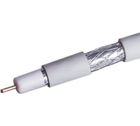 Кабель RG-6 Net.on белый CCS 1,00 / Al 32x0,12 / PVC RW 100м 03-0101