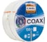 Коаксиальный кабель CAVEL SAT 501 150м, 0,8 мм Cu, CuSn 47%, 5,0 мм PVC, белый, C00000517 1