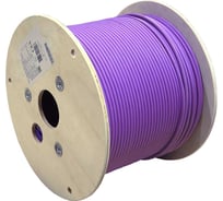 Кабель LANMASTER U/UTP, кат. 6A, 4 пары, с перегородкой, 500Mhz, LSZH IEC60332-3-22(3A), 305 м LAN-6AUTP-HFLT