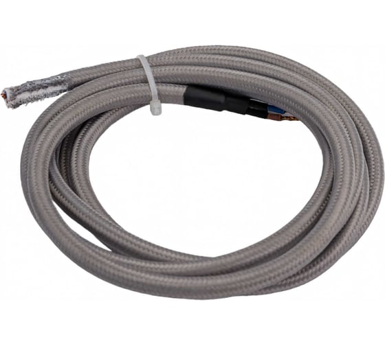 Провод Navigator NC-B02-150-2x0.75, 1.5м, серый 61729