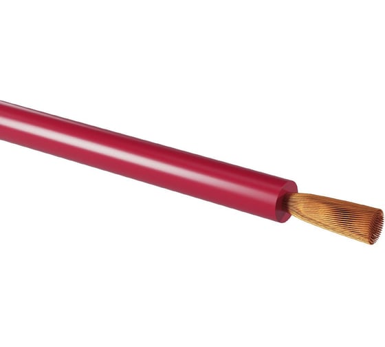 Провод TDM ПуГВ 1x4,0, ГОСТ, на катушке, 150м, красный SQ0124-1609