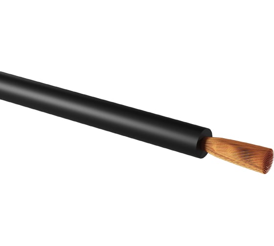 Провод TDM ELECTRIC ПуГВ 1x10,0, ГОСТ, на катушке, 50м, черный SQ0124-1622