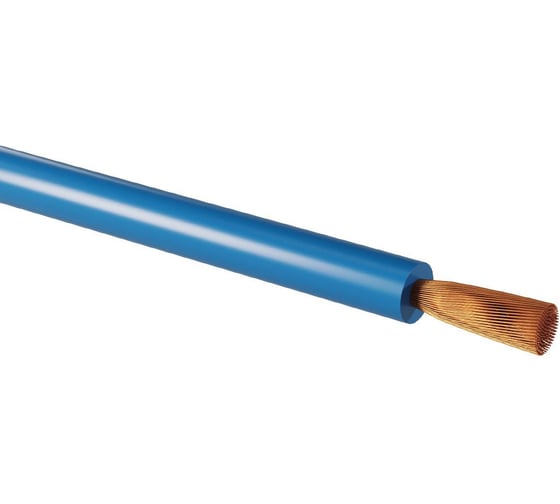 Провод TDM ПуГВ 1x6,0, ГОСТ, на катушке, 100м, голубой SQ0124-1618 1