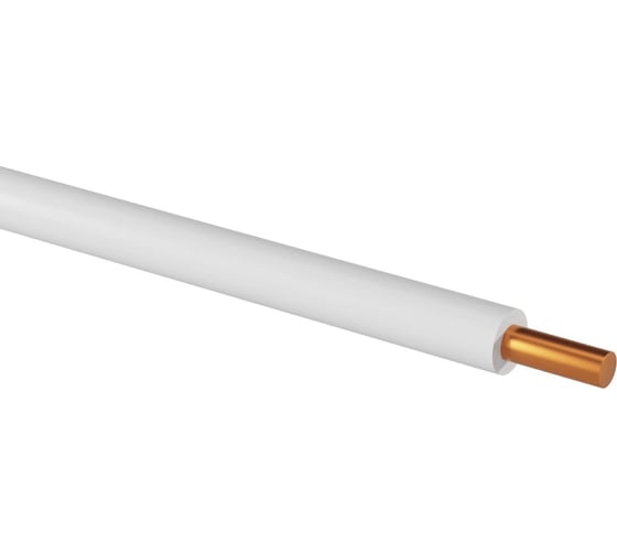 Провод TDM ПуВнг(А)-LS 1x10,0 ГОСТ на катушке (150м), белый SQ0124-0126