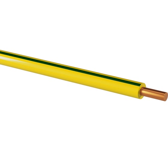 Провод TDM ELECTRIC ПуВнг(А)-LS 1x10,0 ГОСТ на катушке (150м), желто-зеленый SQ0124-0127