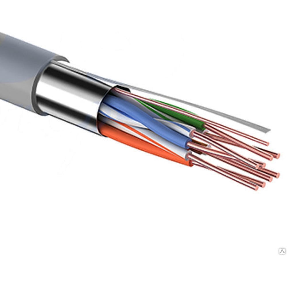 Кабель CADENA LAN PRO FTP4-CAT5e IN 305 м, серый MP F4PVC305R_PROMP ...