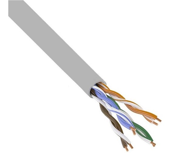 Кабель для компьютерных сетей CADENA UTP4-CAT5e 24AWG LIGHT медный, CADUTP4LT-100 MP