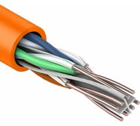 Кабель CADENA LAN PRO UTP4-CAT5e LSZH 305 м, оранжевый MP U4LSZH305R_PROMP