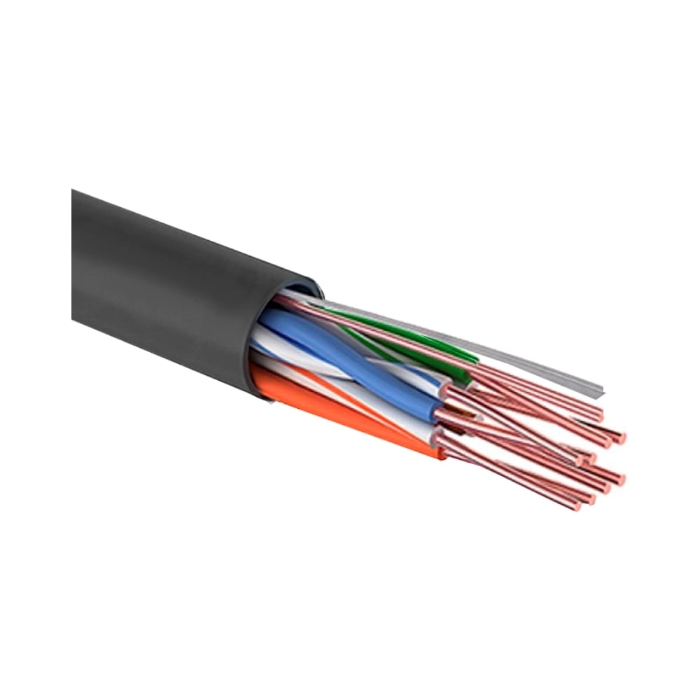 Кабель CADENA LAN MID UTP4-CAT5e OUT 305 м, черный MP U4PE305R_MIDMP ...