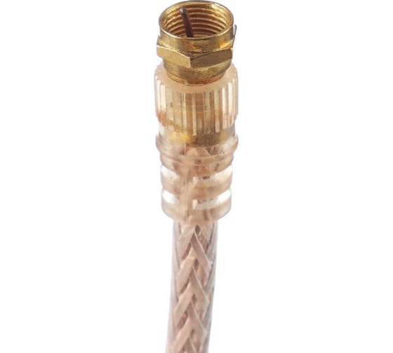 Коаксиальный кабель CADENA RG-6SAT-Gold для подключения спутниковой антенны, RG-6SAT-Gold-10m
