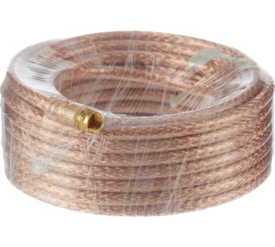 Коаксиальный кабель CADENA RG-6SAT-Gold для подключения спутниковой антенны, RG-6SAT-Gold-10m