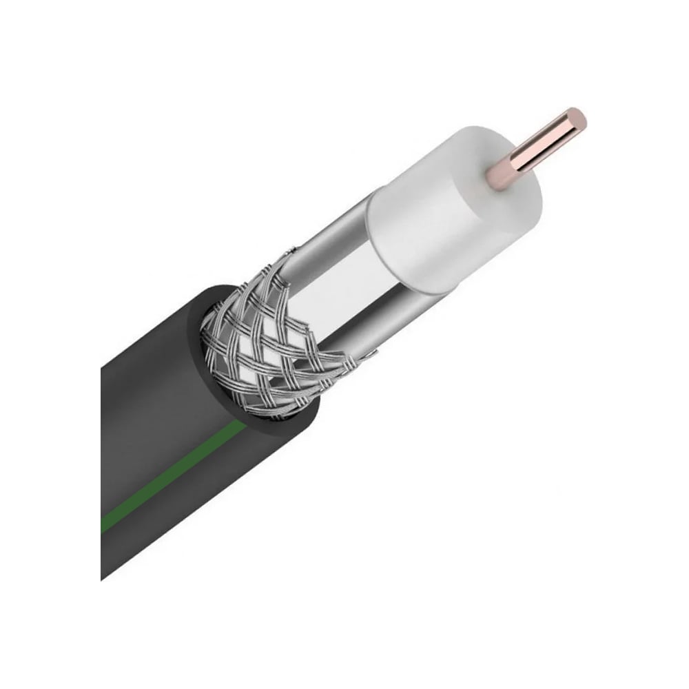 Коаксиальный кабель CADENA RG6 для подключения цифрового телевидения ...