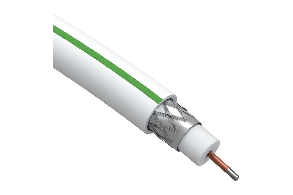 Кабель коаксиальный rg6 для подключения цифрового телевидения cadena